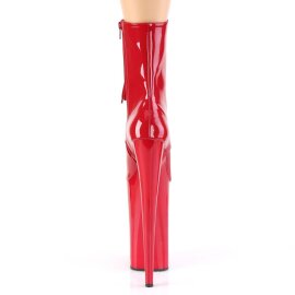 Pleaser BEYOND-1020 Stivaletti con Plateau Vernice Rosso EU-42 / US-12