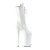 Pleaser BEYOND-1050 Stivaletti con Plateau Vernice Bianco EU-38 / US-8
