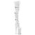 Pleaser BEYOND-3028 Stivali Sopra Il Ginocchio con Plateau Vernice Bianco EU-42 / US-12