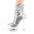 Pleaser BLONDIE-R-1009 Stivaletti con Plateau Paillettes Cromato Argento EU-36 / US-6