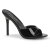 Pleaser CLASSIQUE-01 Mules Vernice Nero EU-35 / US-5