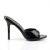 Pleaser CLASSIQUE-01 Mules Vernice Nero EU-35 / US-5