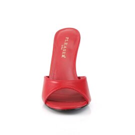 Pleaser CLASSIQUE-01 Mules Rosso EU-35 / US-5