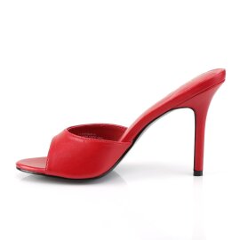 Pleaser CLASSIQUE-01 Mules Rosso EU-35 / US-5