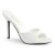Pleaser CLASSIQUE-01 Mules Bianco EU-38 / US-8