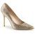 Pleaser CLASSIQUE-20 Décolleté Glitter Dorato EU-43 / US-13