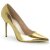 Pleaser CLASSIQUE-20 Décolleté Metallico Dorato EU-37 / US-7