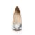 Pleaser CLASSIQUE-20 Décolleté Metallico Argento EU-43 / US-13