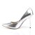 Pleaser CLASSIQUE-20 Décolleté Metallico Argento EU-36 / US-6