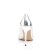 Pleaser CLASSIQUE-20 Décolleté Metallico Argento EU-36 / US-6