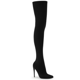 Pleaser COURTLY-3005 Stivali Sopra Il Ginocchio Nero...