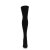 Pleaser COURTLY-3005 Stivali Sopra Il Ginocchio Nero EU-42 / US-12