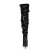 Pleaser COURTLY-3011 Stivali Sopra Il Ginocchio Paillettes Nero EU-40 / US-10