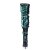 Pleaser COURTLY-3011 Stivali Sopra Il Ginocchio Paillettes Verde Blu EU-43 / US-13