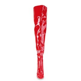Pleaser COURTLY-3012 Stivali Sopra Il Ginocchio Vernice...