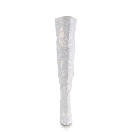 Pleaser COURTLY-3015 Stivali Sopra Il Ginocchio Glitter...
