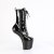 Pleaser CRAZE-1040 Stivaletti con Plateau Vernice Nero EU-43 / US-13