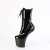 Pleaser CRAZE-1040 Stivaletti con Plateau Vernice Nero EU-37 / US-7