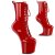 Pleaser CRAZE-1040 Stivaletti con Plateau Vernice Rosso EU-37 / US-7