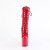 Pleaser CRAZE-1040 Stivaletti con Plateau Vernice Rosso EU-37 / US-7
