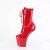 Pleaser CRAZE-1040 Stivaletti con Plateau Vernice Rosso EU-37 / US-7