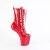 Pleaser CRAZE-1040 Stivaletti con Plateau Vernice Rosso EU-37 / US-7