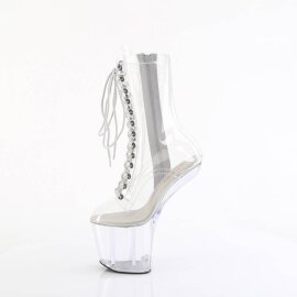 Pleaser CRAZE-1040C Stivaletti con Plateau Trasparente EU-36 / US-6