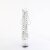 Pleaser CRAZE-1040C Stivaletti con Plateau Trasparente EU-36 / US-6