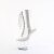 Pleaser CRAZE-1040C Stivaletti con Plateau Trasparente EU-36 / US-6