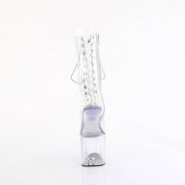 Pleaser CRAZE-1040C Stivaletti con Plateau Trasparente EU-37 / US-7