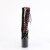 Pleaser CRAZE-1040FH Stivaletti con Plateau Vernice Nero EU-40 / US-10