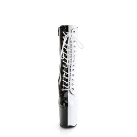 Pleaser CRAZE-1040TT Stivaletti con Plateau Vernice Nero...