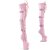 Pleaser CRAZE-3028 Stivali Sopra il Ginocchio Con Plateau Vernice Rosa Chiaro EU-39 / US-9