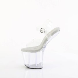 Pleaser CRAZE-808 Sandali con Plateau Trasparente EU-41 / US-11