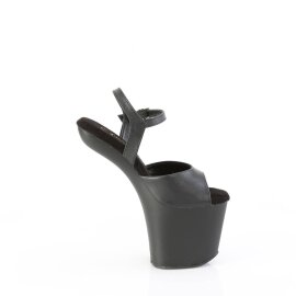 Pleaser CRAZE-809 Sandali con Plateau in Similpelle Nero EU-41 / US-11