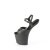 Pleaser CRAZE-809 Sandali con Plateau in Similpelle Nero EU-41 / US-11