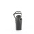 Pleaser CRAZE-809 Sandali con Plateau in Similpelle Nero EU-41 / US-11