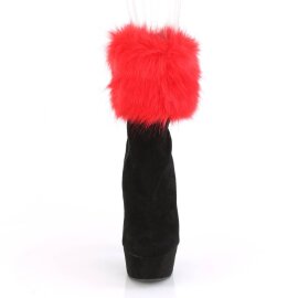 Pleaser DELIGHT-1000 Stivaletti con Plateau in Camoscio...