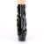Pleaser DELIGHT-1012 Stivaletti con Plateau Vernice Nero EU-35 / US-5