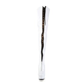 Pleaser DELIGHT-3027 Stivali Sopra Il Ginocchio Con...