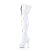 Pleaser DELIGHT-3027 Stivali Sopra Il Ginocchio Con Plateau Vernice Bianco EU-35 / US-5