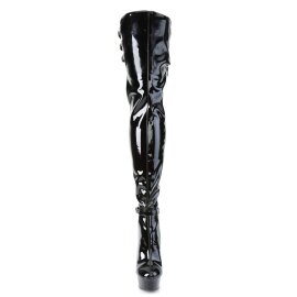 Pleaser DELIGHT-3055 Stivali Sopra Il Ginocchio Con...