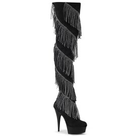 Pleaser DELIGHT-3065 Stivali Sopra Il Ginocchio Con...