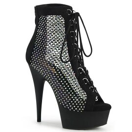 Pleaser DELIGHT-600-33RM Stivaletti con Plateau in...