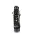 Pleaser DELIGHT-600-33RM Stivaletti con Plateau in Camoscio Sintetico Strass Nero EU-39 / US-9