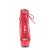 Pleaser DELIGHT-600-33RM Stivaletti con Plateau in Camoscio Sintetico Strass Rosso EU-38 / US-8