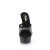 Pleaser DELIGHT-601-6RM Mules con Plateau Camoscio Sintetico Strass Nero EU-35 / US-5
