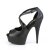 Pleaser DELIGHT-621 Sandali con Plateau Similpelle Nero EU-38 / US-8
