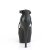 Pleaser DELIGHT-621 Sandali con Plateau Similpelle Nero EU-38 / US-8