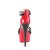 Pleaser DELIGHT-663 Sandali con Plateau Vernice Rosso EU-35 / US-5